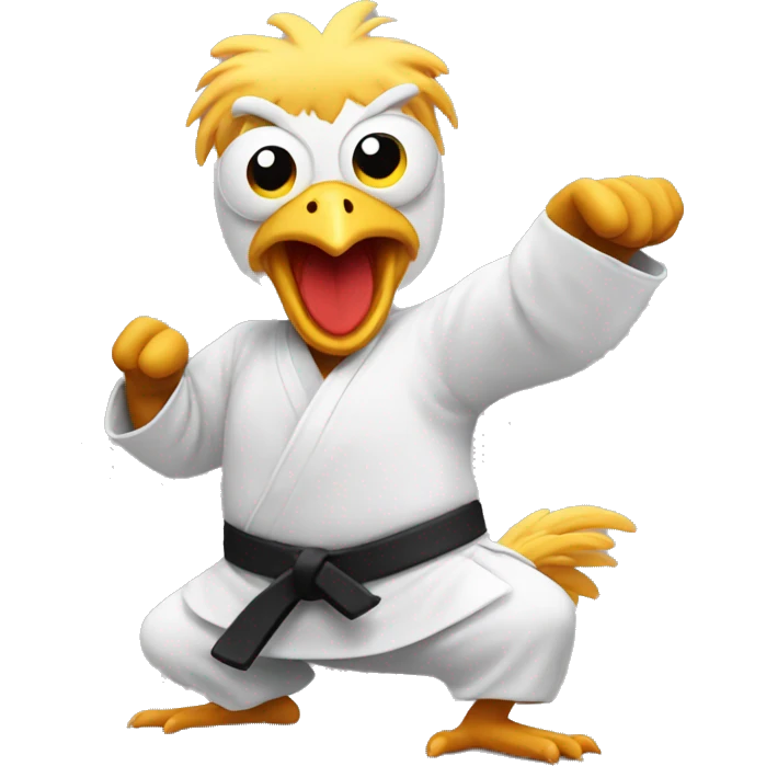 karate chicken emoji