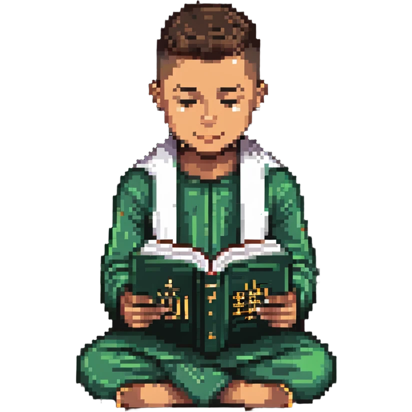 Ronaldo reading the Quran emoji