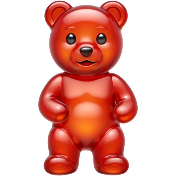 Red gummybear  emoji
