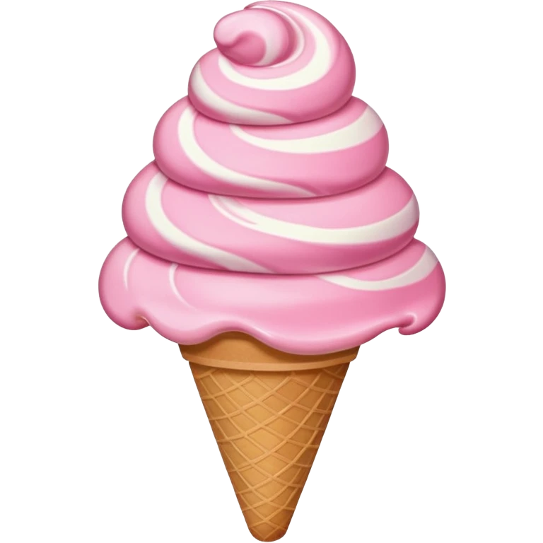 pinky ice cream  emoji