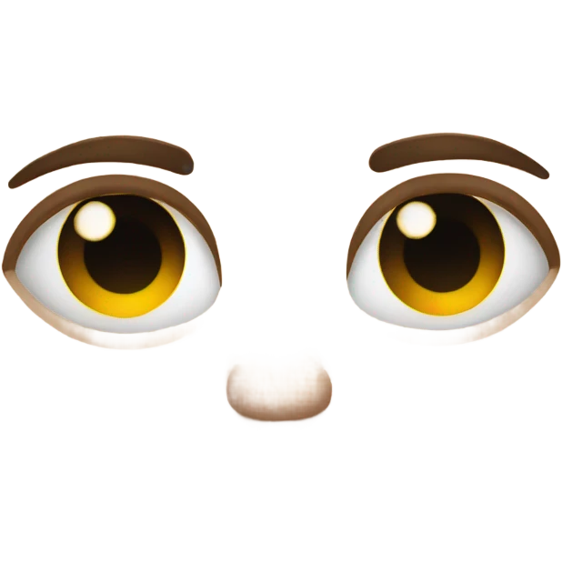 Eye twitching face emoji