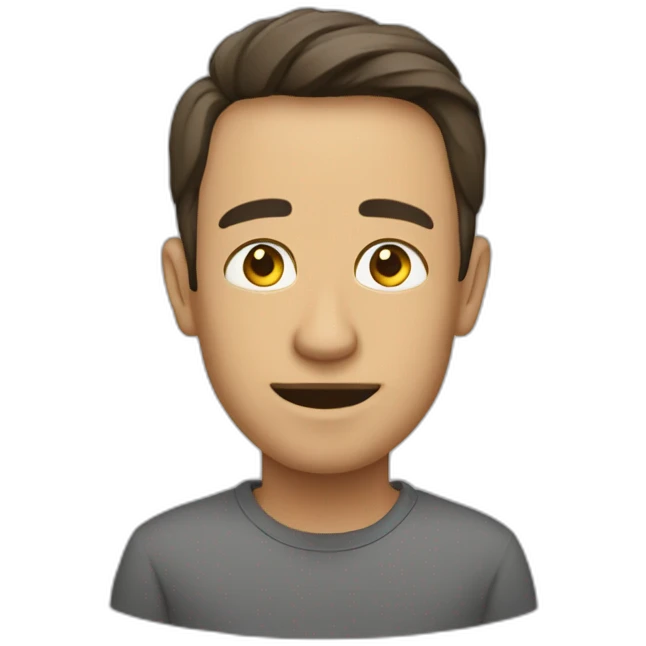 Dedo señalando emoji