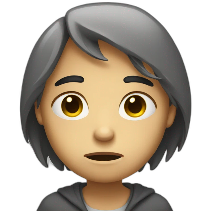 Sad emoji