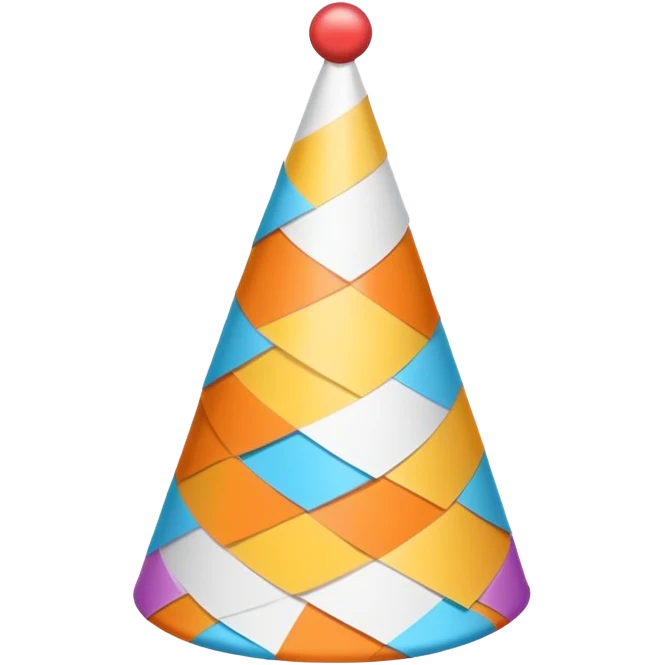 un gorro de cumpleaños  emoji