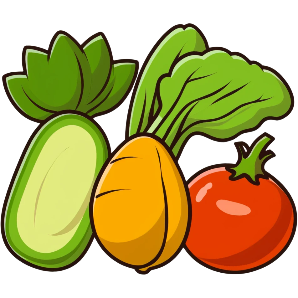 fresh vegetables emoji