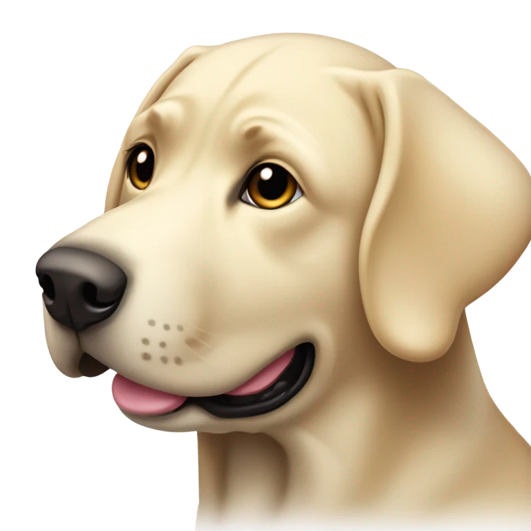 Labrador retriever emoji
