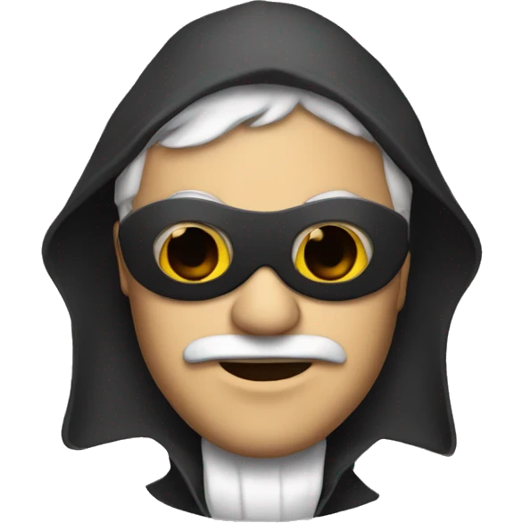 Baron with mask emoji