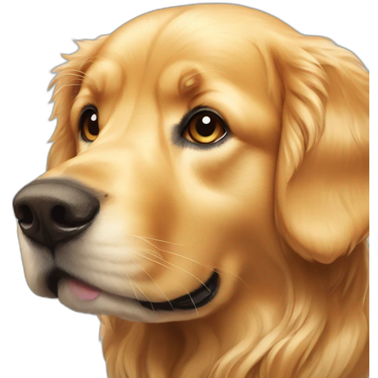 golden-retriever emoji