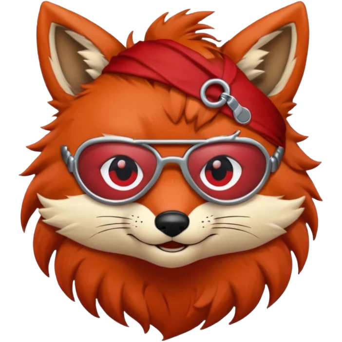 Foxy (from FNaF) emoji