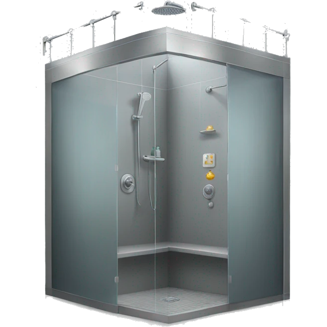 shower booth emoji