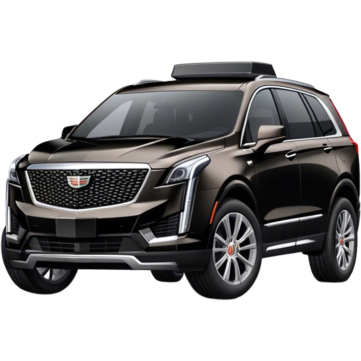 Black CADILLAC XT6  emoji