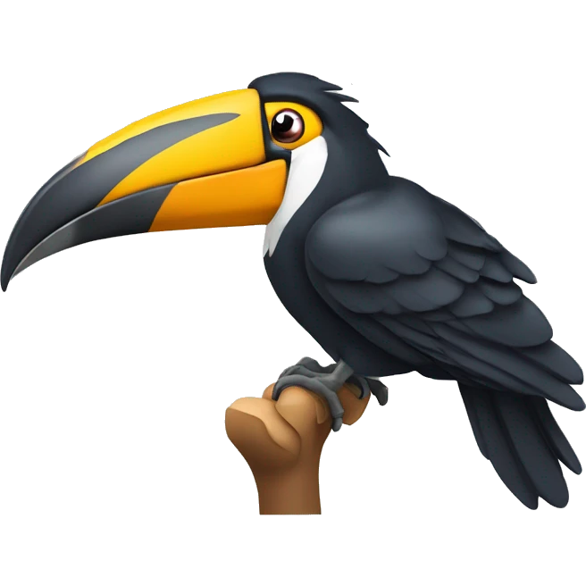 um tucano sem o tronco emoji