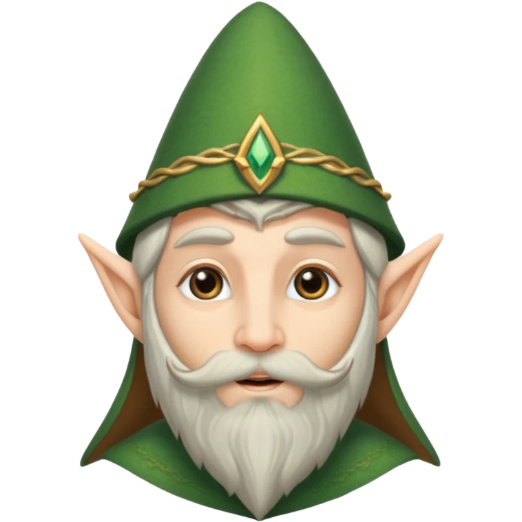 long bearded elf emoji