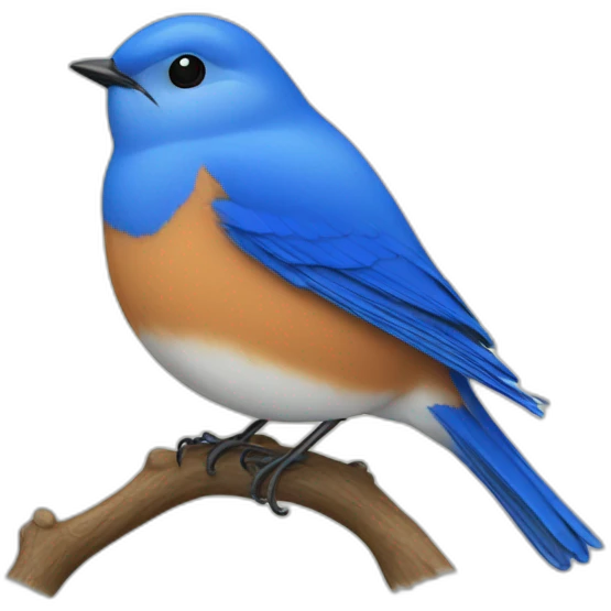 fat bluebird emoji