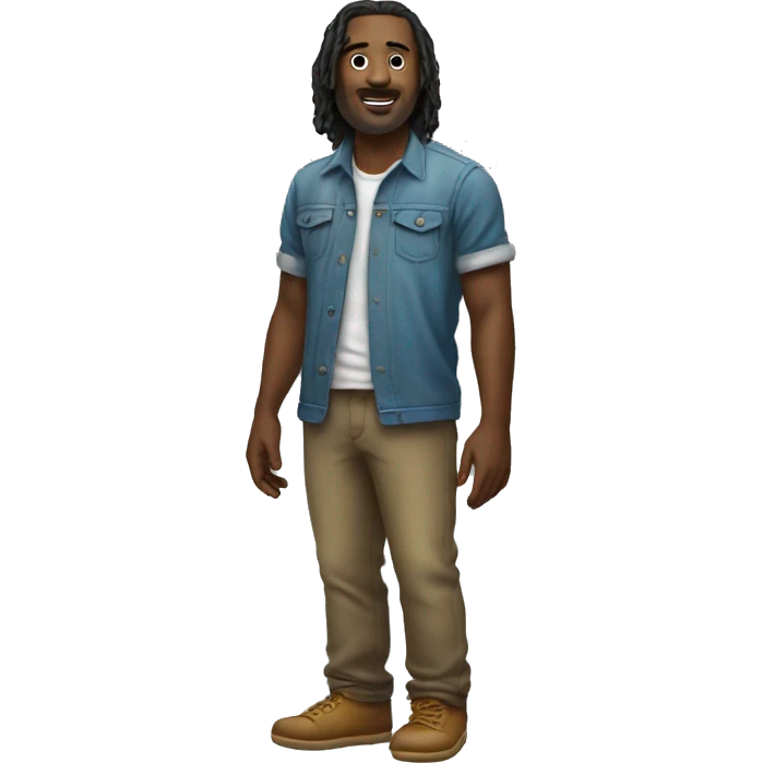 Standing on a wale emoji
