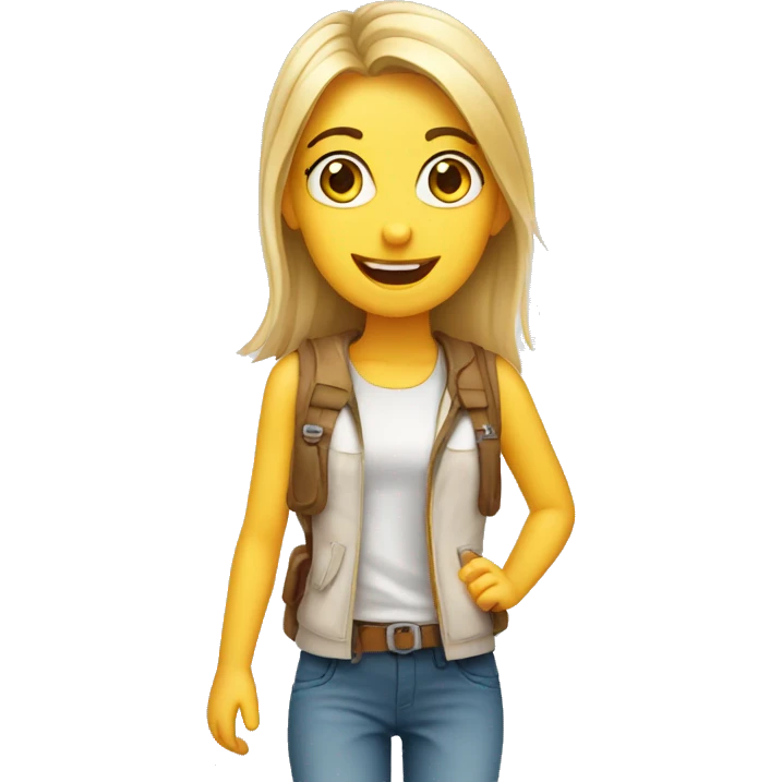 Girl in marmaris emoji