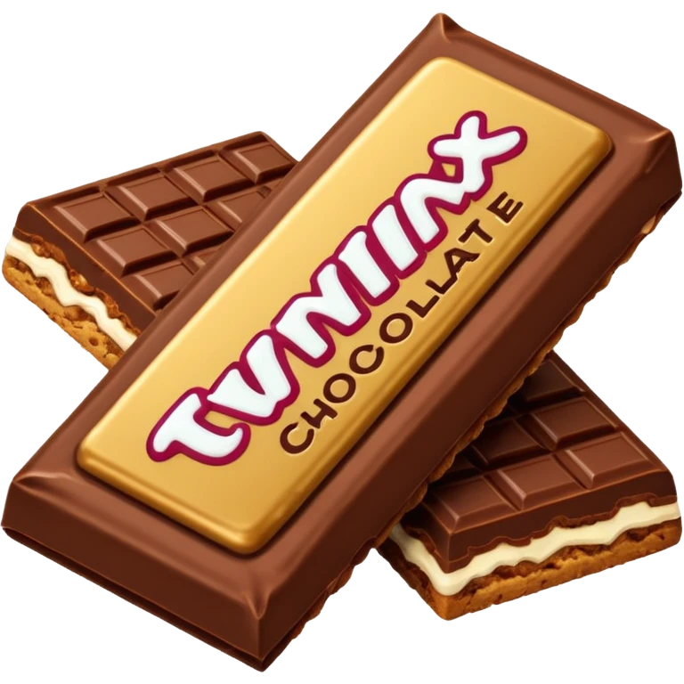 Twix chocolate bar emoji