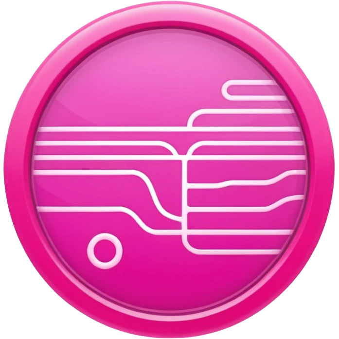 pink big gps map lines emoji