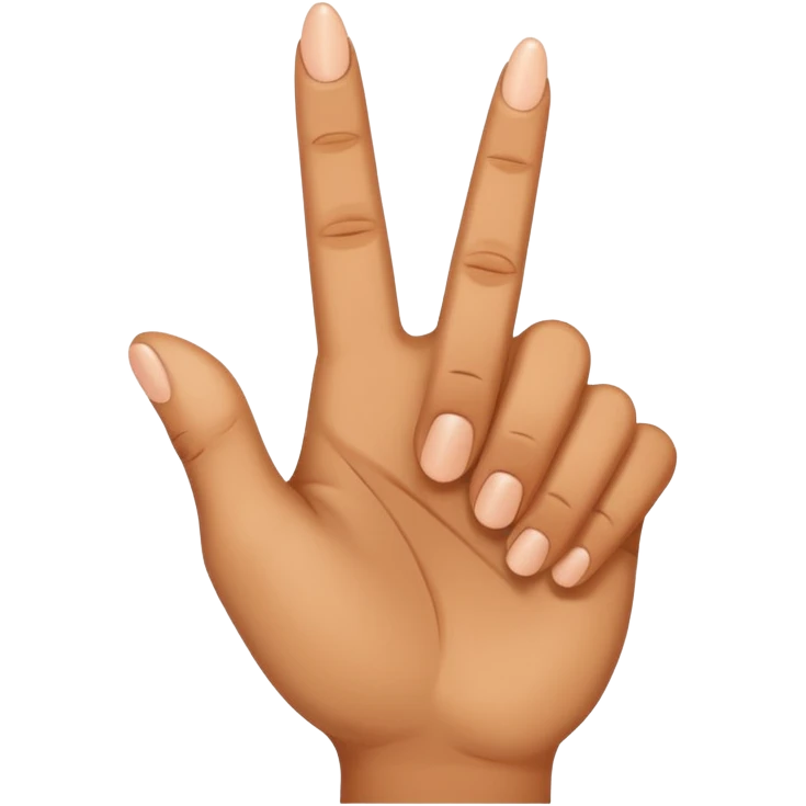 Middle finger  emoji