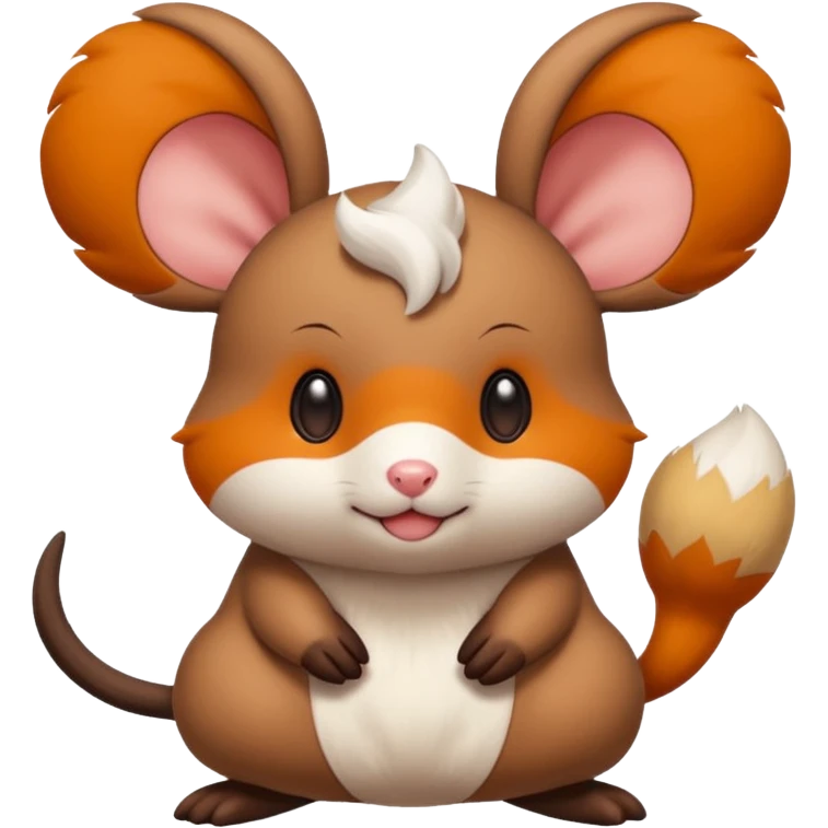 Teddiursa-Minccino-Dedenne-fusion  emoji