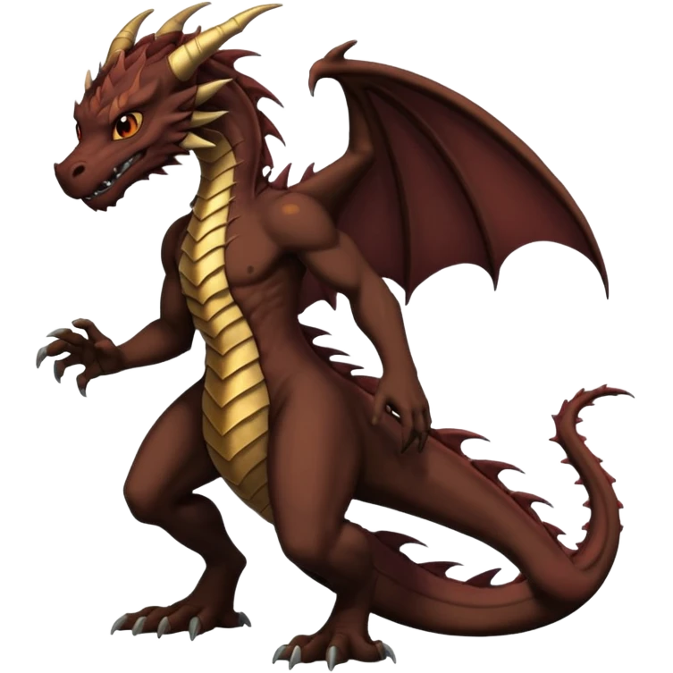 Anime Dragon Human Shadow emoji