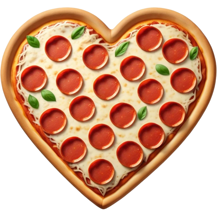heart pizza emoji