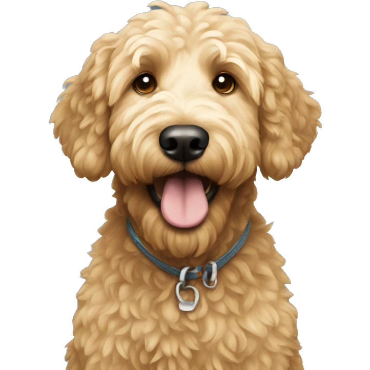 Golden doodle  emoji