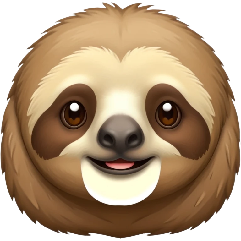 sad sloth smiley emoji
