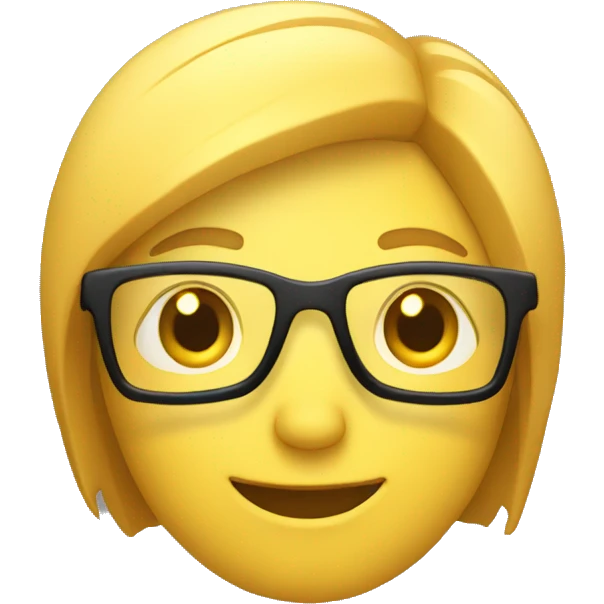 simle 3d developers on laptom coding emoji