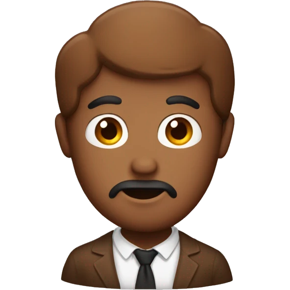 meatball brown, no face emoji