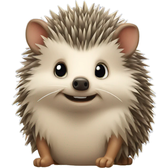 Cute hedgehog for Cryptocurrency emoji