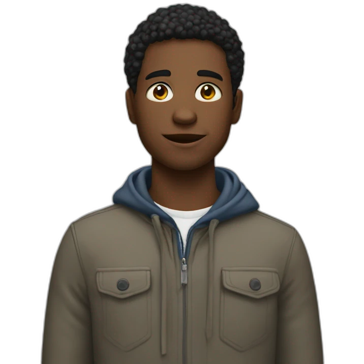 Garçon en welling emoji