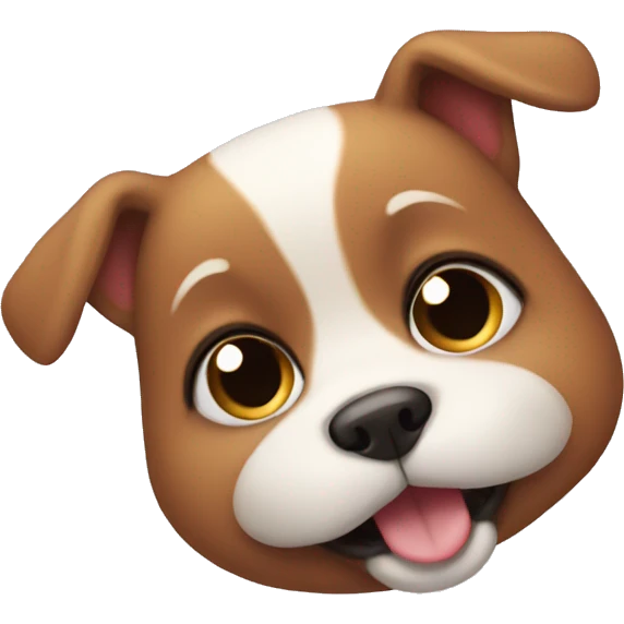 Cute dog  emoji