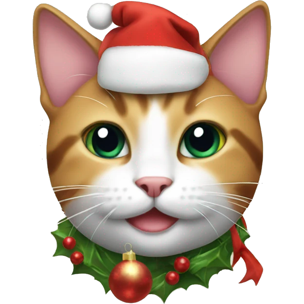 christmas cat emoji