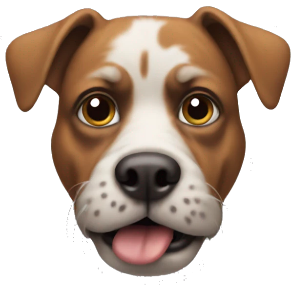 ugly dog emoji