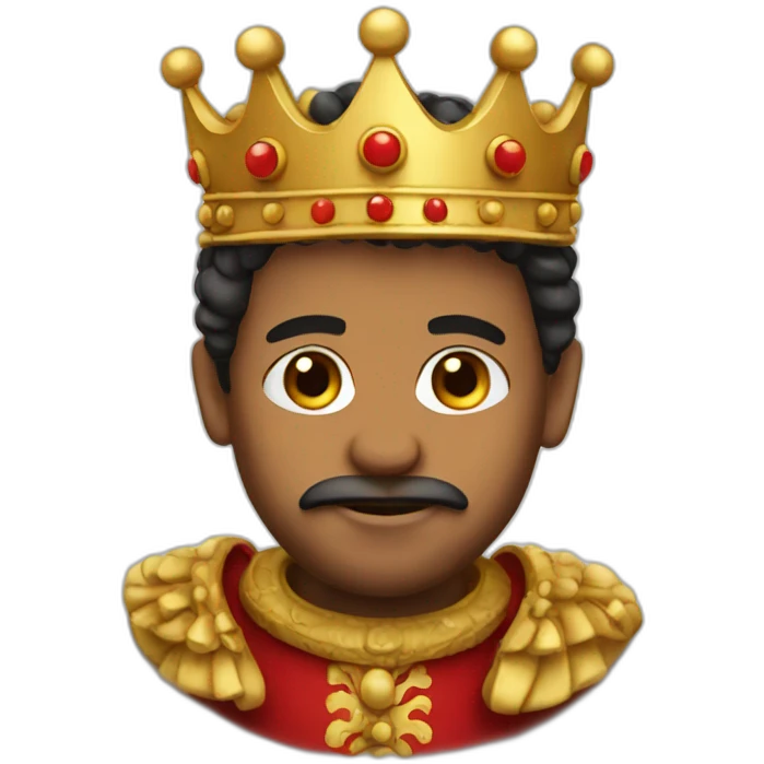 king spanish emoji