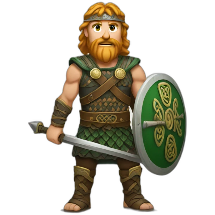 Celtic warrior emoji