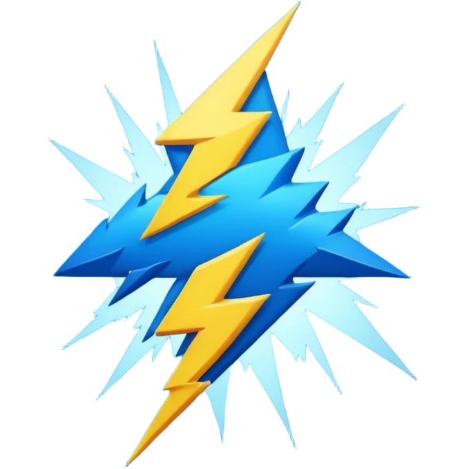 lightening in the sky emoji