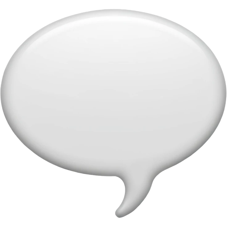 Speech balloon emoji