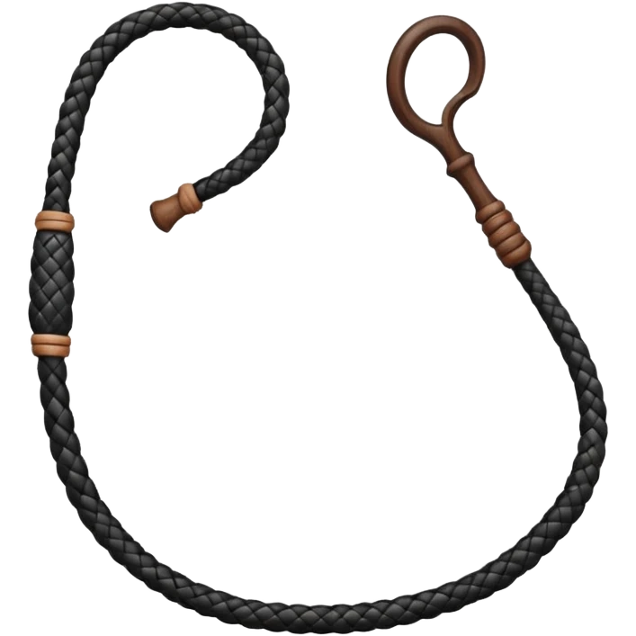 A bullwhip emoji