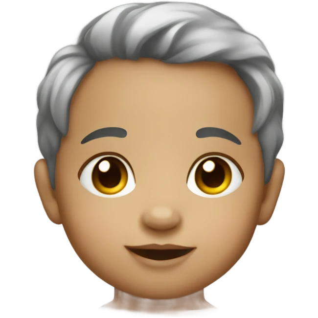 Baby that’s grey emoji