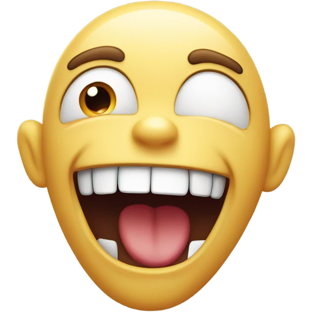 funny laughing  emoji