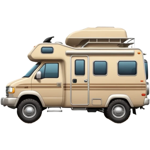 make it look arabic outoors style RV  emoji