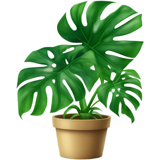 Monstera emoji