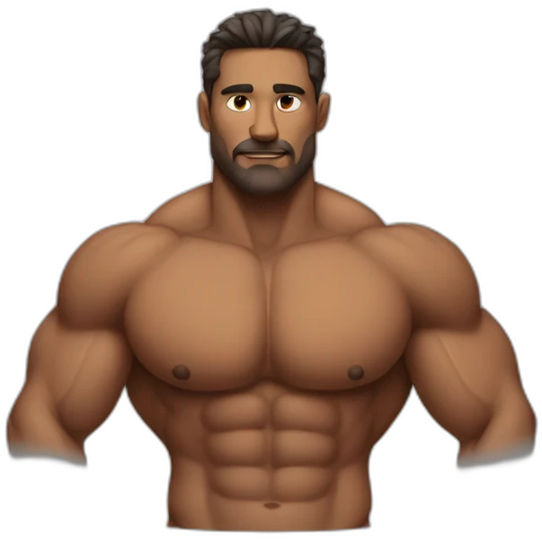 Muscular-men-chest emoji