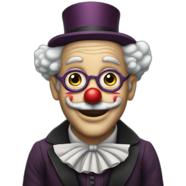 Jewish clown emoji