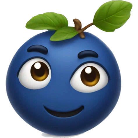 Blueberry  emoji