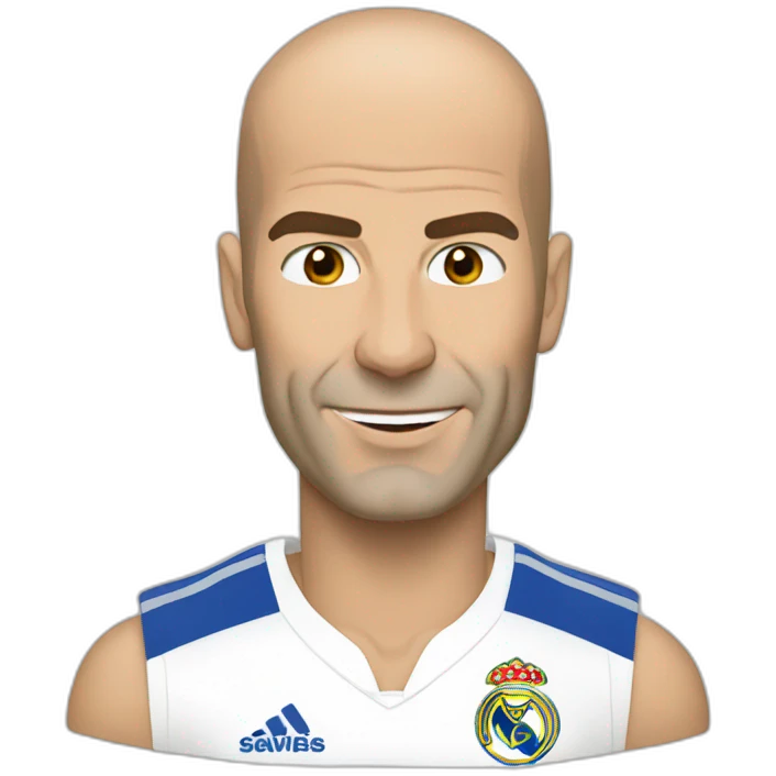 zinedine zidane emoji