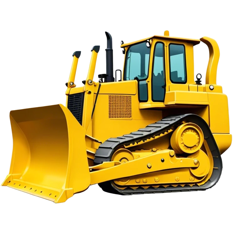 Bulldozer - CAT D6T (Model Year: 2021) (Iconic colour: Yellow) emoji