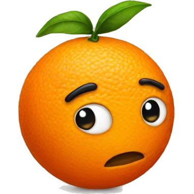 Orange emoji